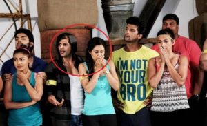 Karanvir Bohra and Teejay Sidhu in 'Fear Factor- Khatron Ke Khiladi Darr Ka Blockbuster' (2014)