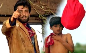 Karanvir Bohra as young Tejaa in the film 'Tejaa' (1990)