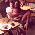 Lisa Haydon with Dino Lalvani