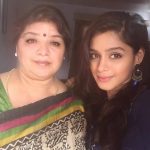 Pranati Rai Prakash with her mother
