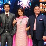 Ranbir Kapoor with his parents