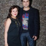 Ritu with her husband Harsh Vasishth