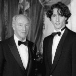 Justin with his Father Pierre