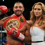 Kell Brook with his Girlfriend