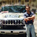 MS Dhoni Hummer 2