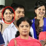 MS Dhoni's sister in red circle