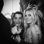 Martin Garrix with his girlfriend