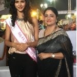 Pankhuri Gidwani with her mother