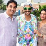 Ranveer Singh with his parents