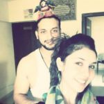 Tanu Khan with her Brother