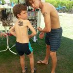 Tom Holland with his Brother Paddy Holland