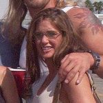 Edge with second wife Lisa Oritz