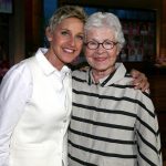 Ellen DeGeneres with her mother