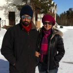 Gul with her brother Sherbir