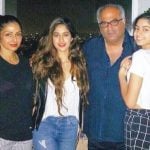 Arjun Kapoor's Step Mother, Father and Half Sisters
