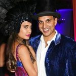 Lisa Haydon with Dino Lalvani