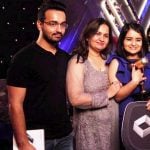 Sharvi Yadav with her family