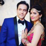 Shikha Singh with Karan Shah
