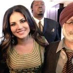 Sunny Leone with her parents