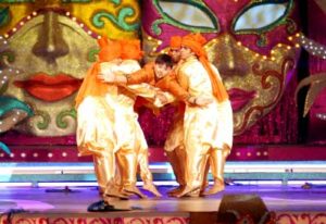 Swapnil Joshi on the sets of Mr. & Ms. TV