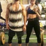 Yuvraj Thakur with VJ Bani 