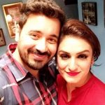 Akriti with her Husband Chirag Aora