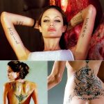 Angelina Jolie tattoos