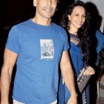 Milind Soman with Dipannita Sharma