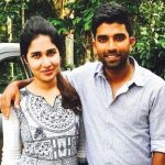 Anna Chandy with Sachin Baby