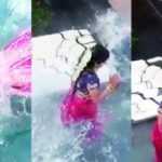 Vedhika Kumar accident on the sets of Sringaravelan