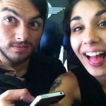 Yasmine with her Boyfriend