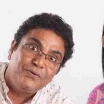 Zakir Hussain with his wife