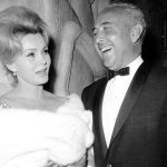 Zsa Zsa Gabor with fourth husband Herbert Hutner