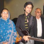 Atif Aslam With His Parents
