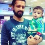 Atif Aslam With His Son Ahad
