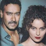 Kangana Ranaut With Ajay Devgan