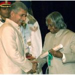 Naseeruddin Shah receiving the Padma Bhushan