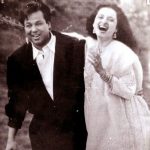 Rekha with late ex husband Mukesh Agarwal