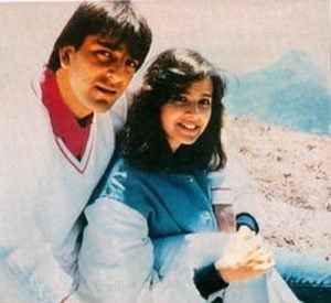Sanjay Dutt With His Ex-Wife Richa Sharma