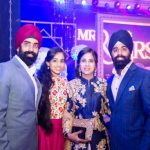 Simran Kaur with her mother and brothers