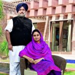 sukhbir-singh-badal-with-wife
