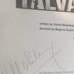 Vishal Bhardwaj signature
