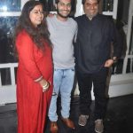 Vishal Bhardwaj with his wife Rekha and son Aasmaan