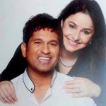 Anjali Tendulkar with her husband Sachin Tendulkar