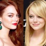 Emma Stone hair colors