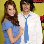 Emma Stone with Teddy Geiger