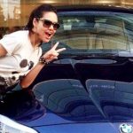 Esha Gupta BMW
