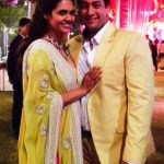 Esha Gupta with her brother