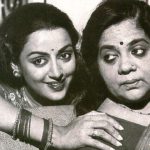 Hema Malini with her mother