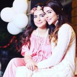 Humaima Malick with her sister Dua Malik